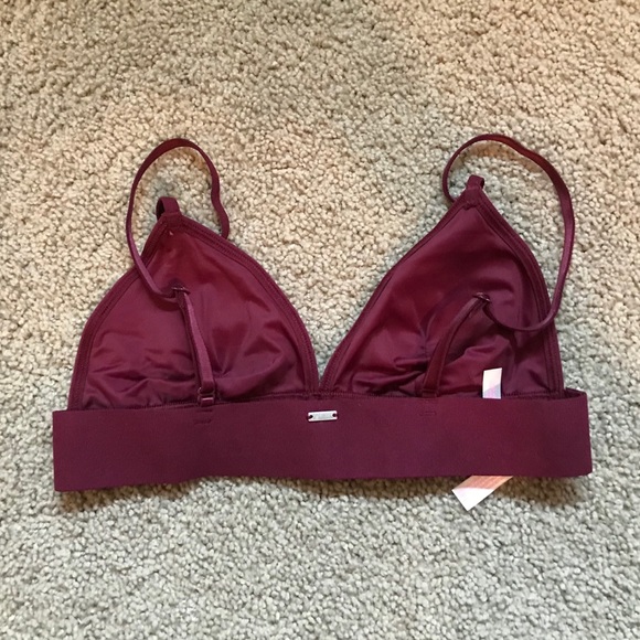 PINK Maroon Bralette - Picture 2 of 3